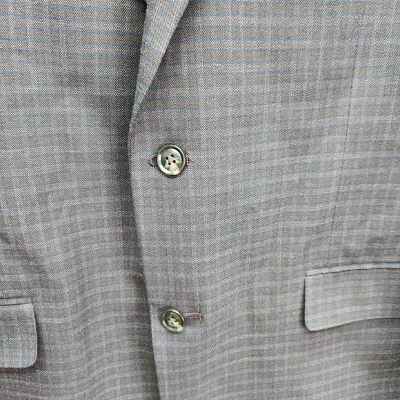 Tommy Hilfiger Conrad Sport Coat Mens 38S 38 Short Purple Plaid TH Flex Office - Picture 7 of 12